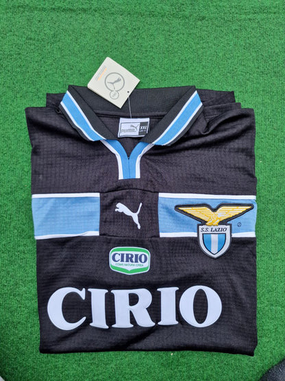 Lazio 2000 Black Retro Football Jersey