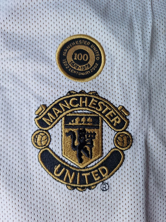 2002 Manchester United Centenary Reversible Away Shirt Jersey Maillot Trikot Maglia Soccer Kit