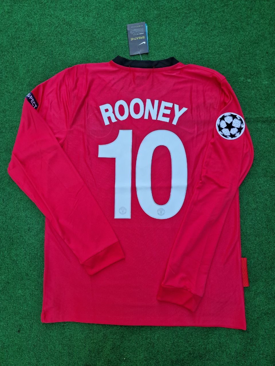Wayne Rooney Manchester United 09/10 Retro Jersey Maillot Trikot Maglia