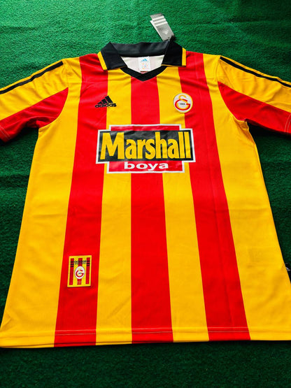 Galatasaray Gheorge Hagi UEFA 2000 Retro Nostalji Formasi Football Home Football Jersey