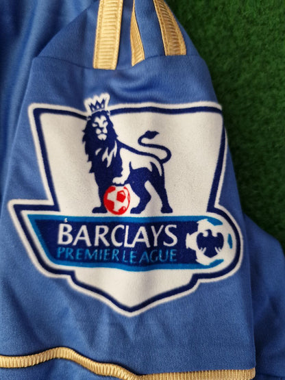 Fernando Torres Chelsea 2012/13 Premier League Patch Blue Retro Football Jersey