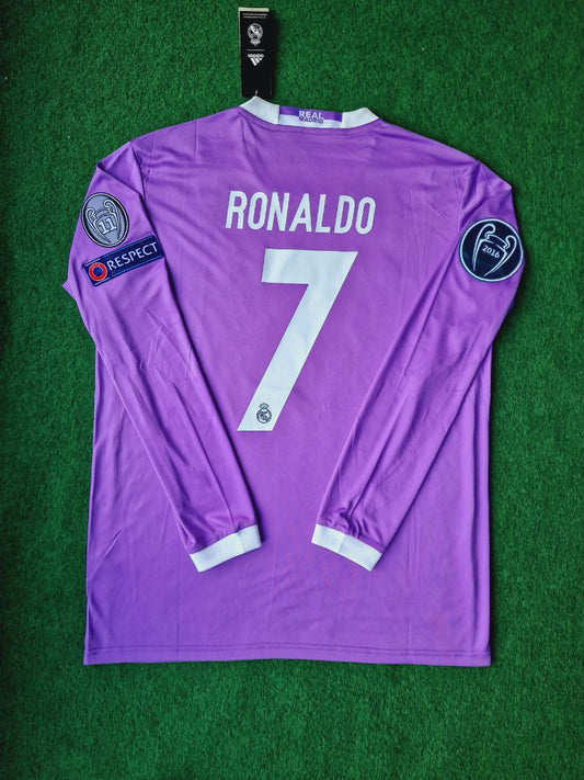 „Cristiano Ronaldo CR7 Manchester United Rotes Retro-Fußballtrikot“