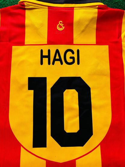 Galatasaray Gheorge Hagi UEFA 2000 Retro Nostalji Formasi Football Home Football Jersey