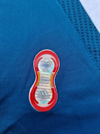 Philippe Coutinho Liverpool White Blue Retro Football Jersey