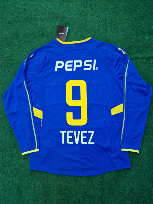 Carlos Tevez Boca Juniors 2003 2004 Retro Jersey  Maillot Trikot Maglia