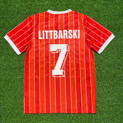 Pierre Littbarski 1. FC Köln 1985/86 Saison Auswärts Retro