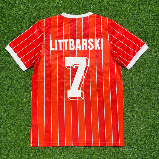 Pierre Littbarski 1. FC Köln 1985/86 Saison Auswärts Retro
