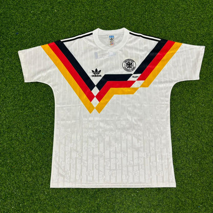 Germany World Cup 1990 Pierre Littbarski Deutschland Retro Fußballtrikot