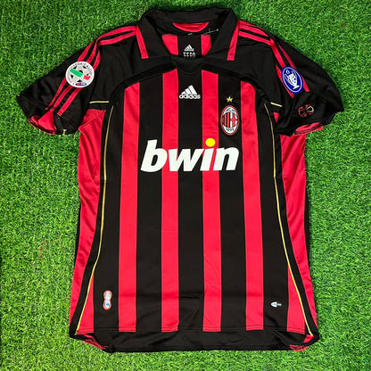 Andrea Pirlo 2006 - 07 AC Milan Retro Football Jersey Kit