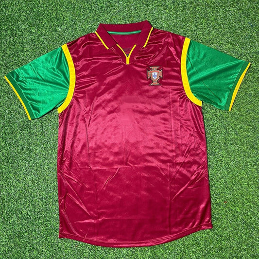 Portugal World Cup 1998 Home Retro Football Jersey