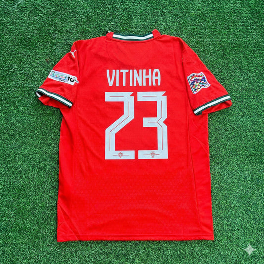 Vitinha Portugal UEFA Nations League Winner Red Football Jersey