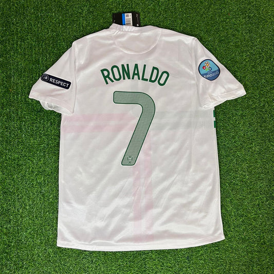 Cristiano Ronaldo Portugal EURO 2012 Retro Football Jersey Kit