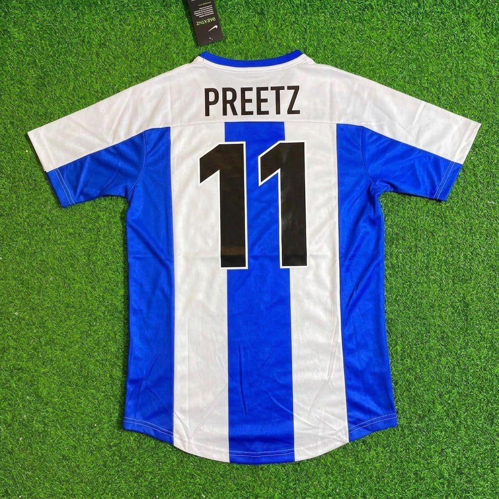Michael Preetz Hertha Berlin 1999-2000 Retro Football Jersey