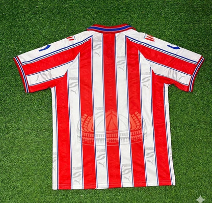 Atletico Madrid 1996-1997 Retro Football Jersey Kit