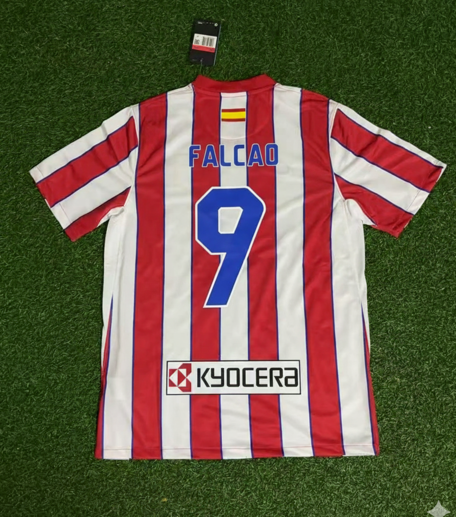 Radamel Falcao Atletico Madrid 2011 Retro Football Jersey Collection
