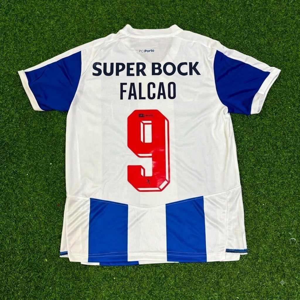 Radamel Falcao #9 Porto Special Retro Football Jersey