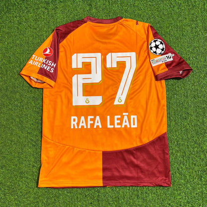 Rafa Leao #27 Galatasaray 2026-2027 Home Champions League Football Jersey Paradise Edition