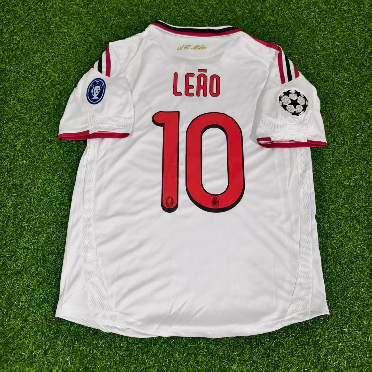 Rafael Leao Milan Retro Season White Retro Football Jersey