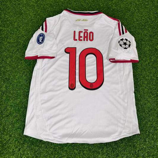 Rafael Leao Milan Retro Season White Retro Football Jersey