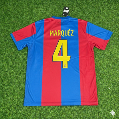 Rafael Marquez Barcelona 2006/2007 Home Retro Football Jersey Kit