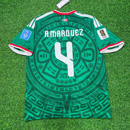 Mexico Rafael Márquez Retro Football Jersey