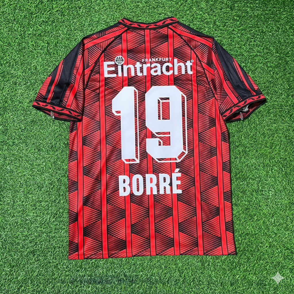 Rafael Santos Borré 19- Eintracht Frankfurt Retro Fußballtrikot Jersey