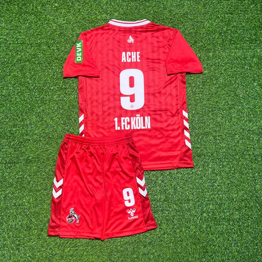 Ragnar Ache #9 1. FC Köln Home 2025-2026 Saison-Football Jersey