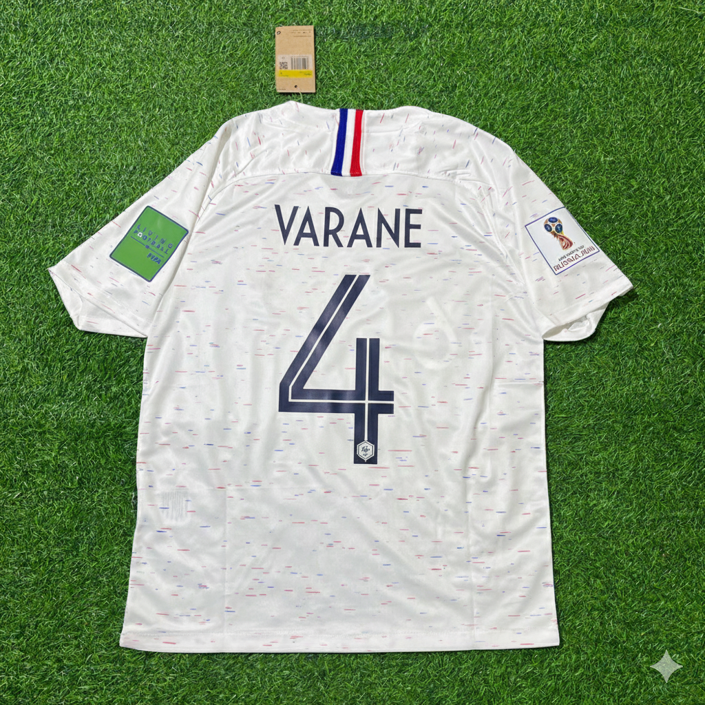 France World Cup 2018 Raphaël Varane 4- Kit Football Jersey