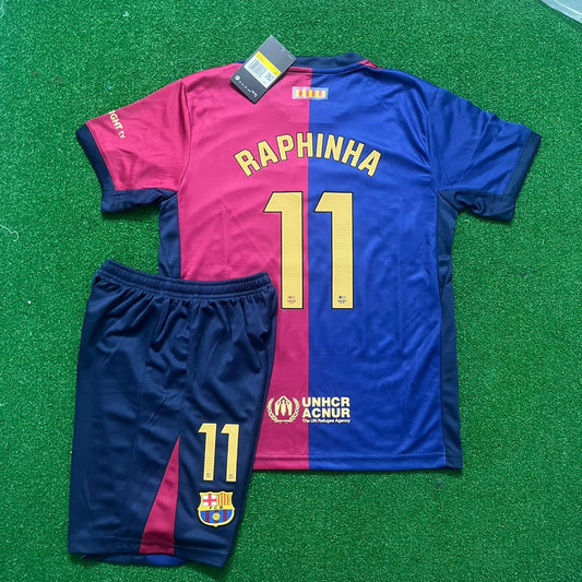 2026 Raphinha Barcelona Jersey Trikot Soccer Kit