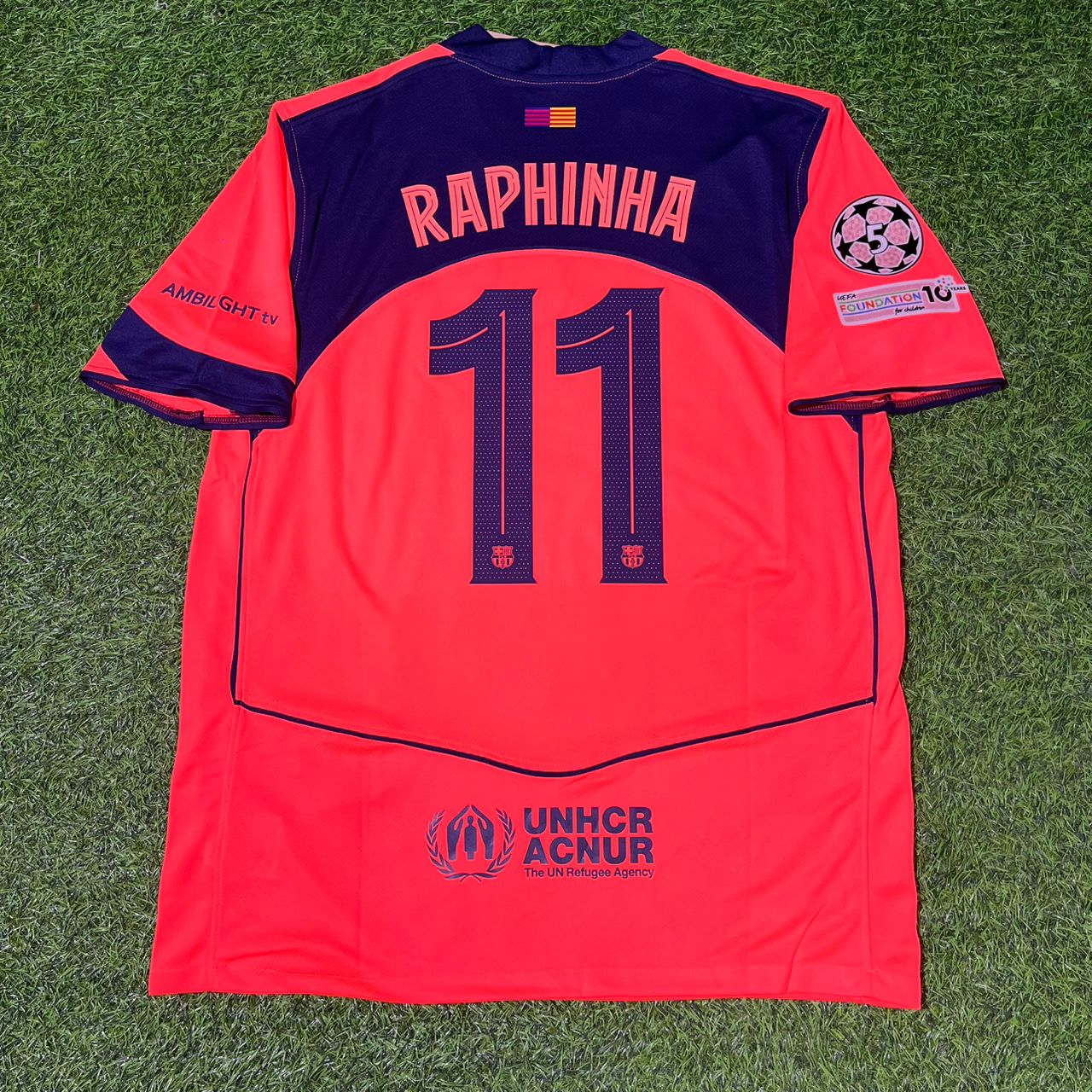Raphinha Barcelona 2025/2026 Season Football Jersey Edition 2