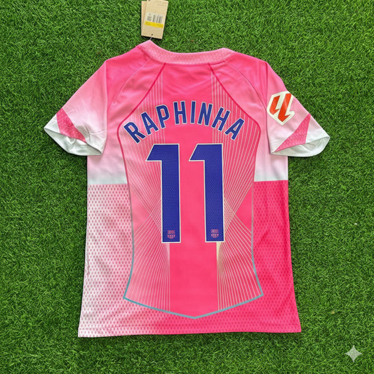 Raphinha Barcelona 2025/2026 Season Football Jersey