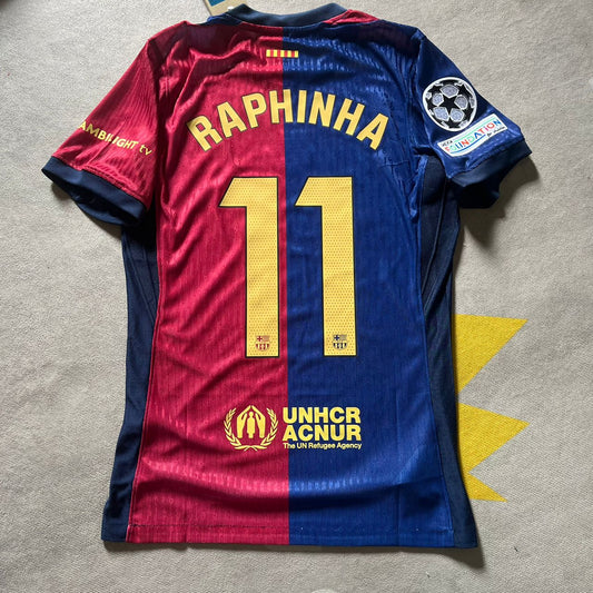 Raphinha Barcelona Football Jersey Kit