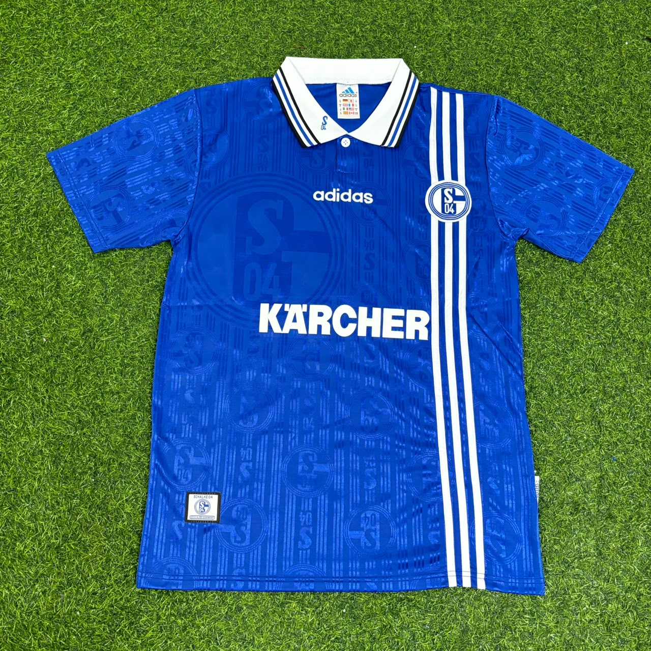 Raul Gonzalez Schalke 04 Heim Retro Fußballtrikot Jersey