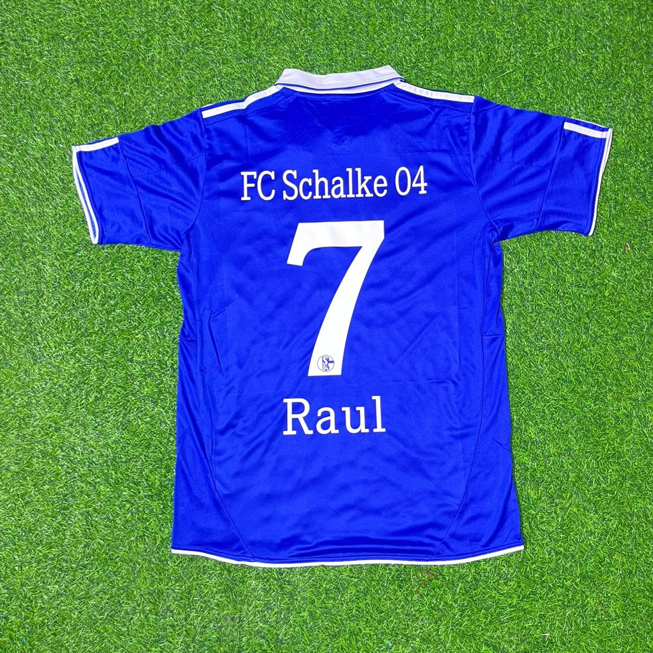 Raul Gonzalez Schalke 04 Retro Fußballtrikot