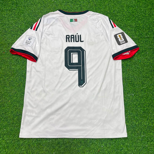 Mexico World Cup 2026 Raúl Jimenez Home White Football Jersey