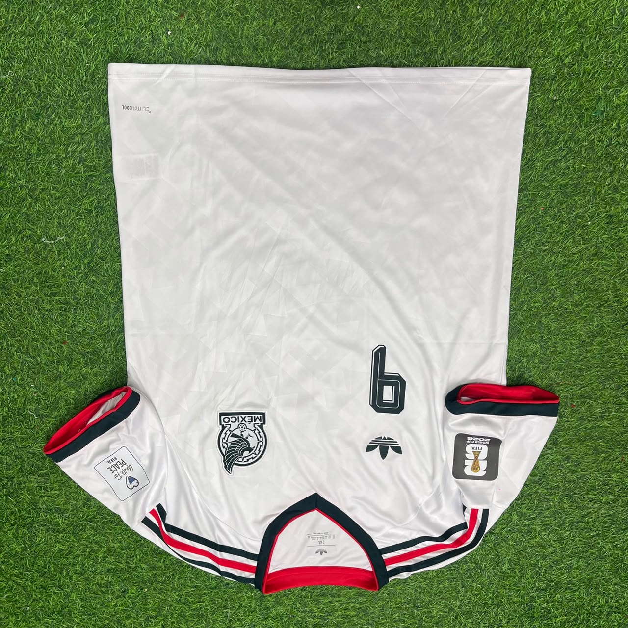 Mexico World Cup 2026 Raúl Jimenez Home White Football Jersey