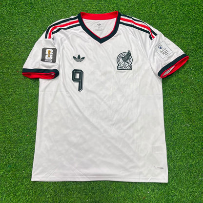Mexico World Cup 2026 Raúl Jimenez Home White Football Jersey