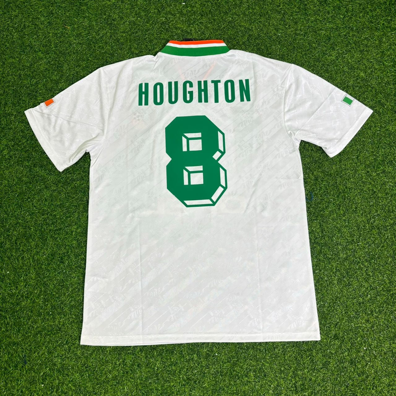 Ray Houghton Ireland 1994 Season Away Retro Football Jersey Collection