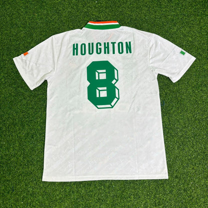 Ray Houghton Ireland 1994 Season Away Retro Football Jersey Collection