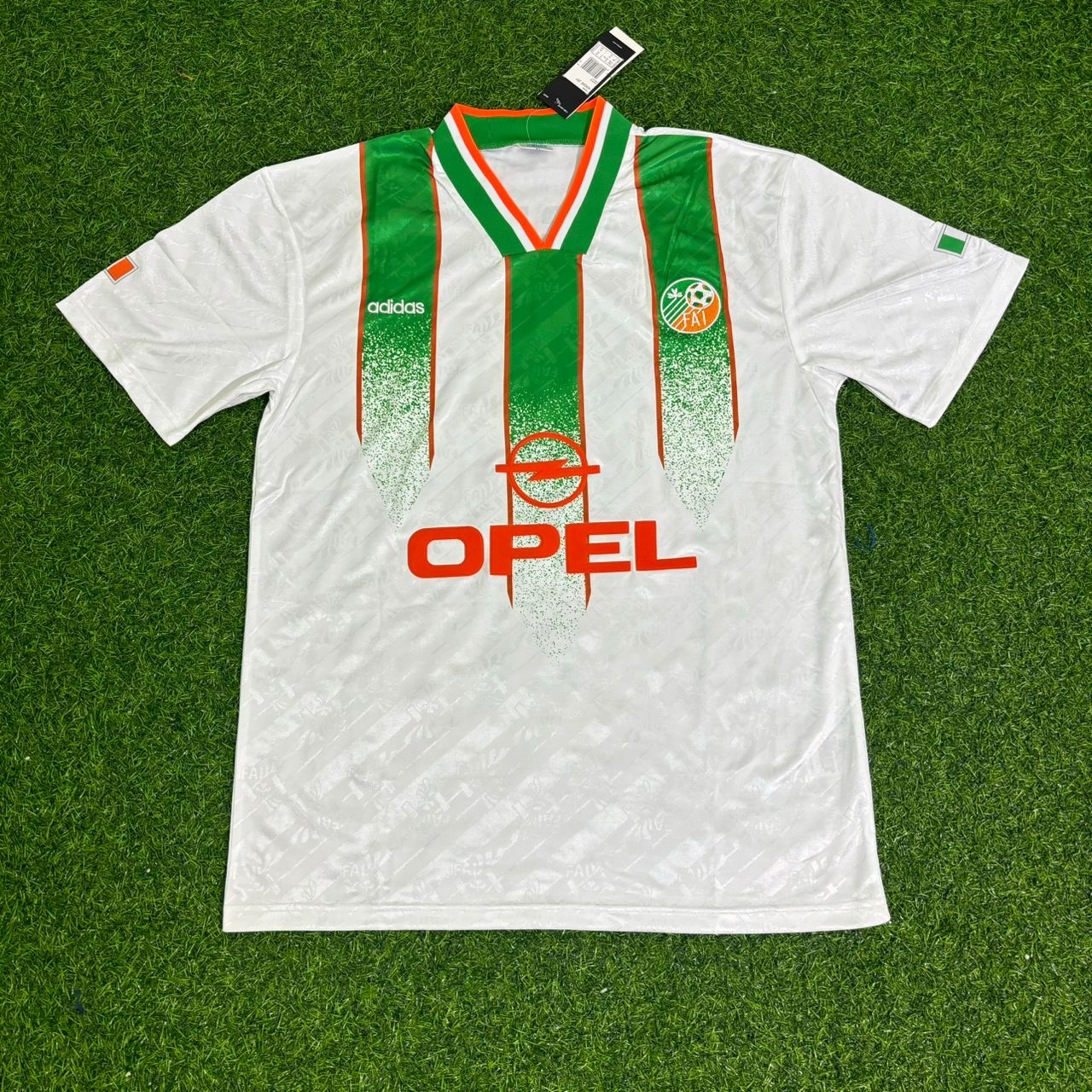 Ray Houghton Ireland 1994 Season Away Retro Football Jersey Collection