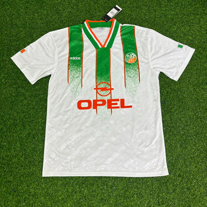 Ray Houghton Ireland 1994 Season Away Retro Football Jersey Collection
