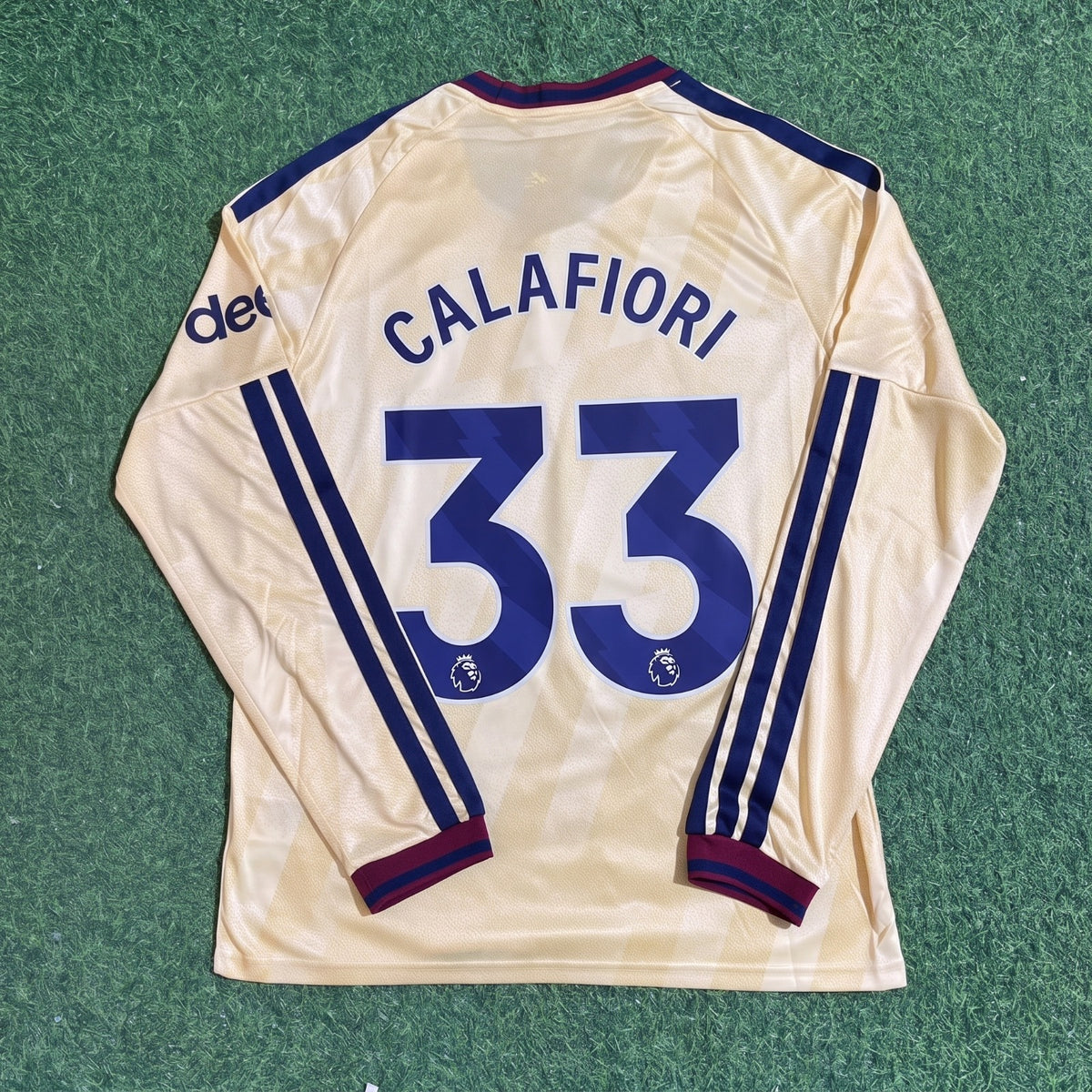 Ricardo Calafiori #33 Arsenal 2026 /2027 Third Long Sleeve Football Jersey