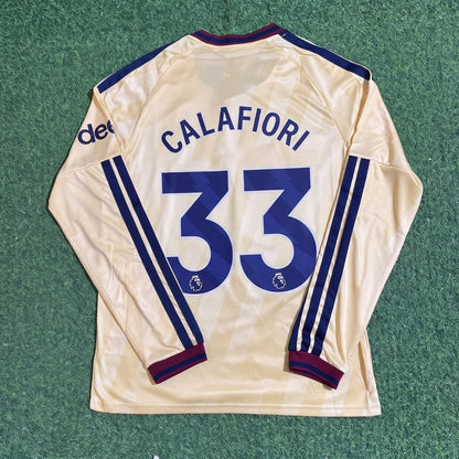 Ricardo Calafiori #33 Arsenal 2026 /2027 Third Long Sleeve Football Jersey