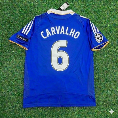 Ricardo Carvalho 6- Chelsea 2008 Champhions League Final Football Jersey