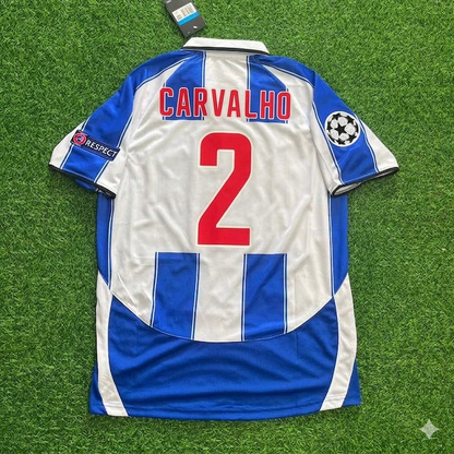 Ricardo Carvalho 2- Porto Retro Football Jersey Kit