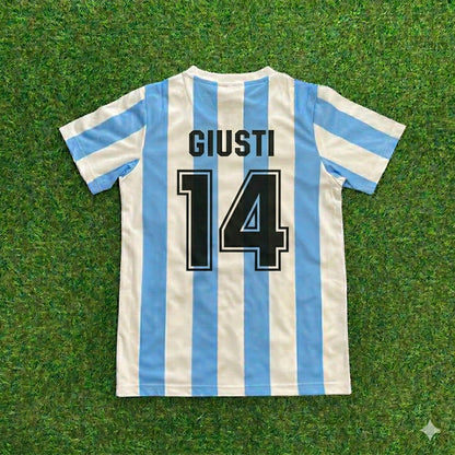 Ricardo Giusti 14- Argentina 1986 Home Retro Football Jersey Collection