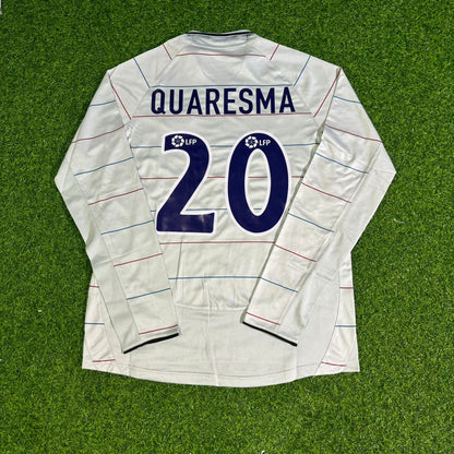 Ricardo Quaresma #20 Barcelona 2003 2004 Away Long Sleeve Retro Football Jersey Collection