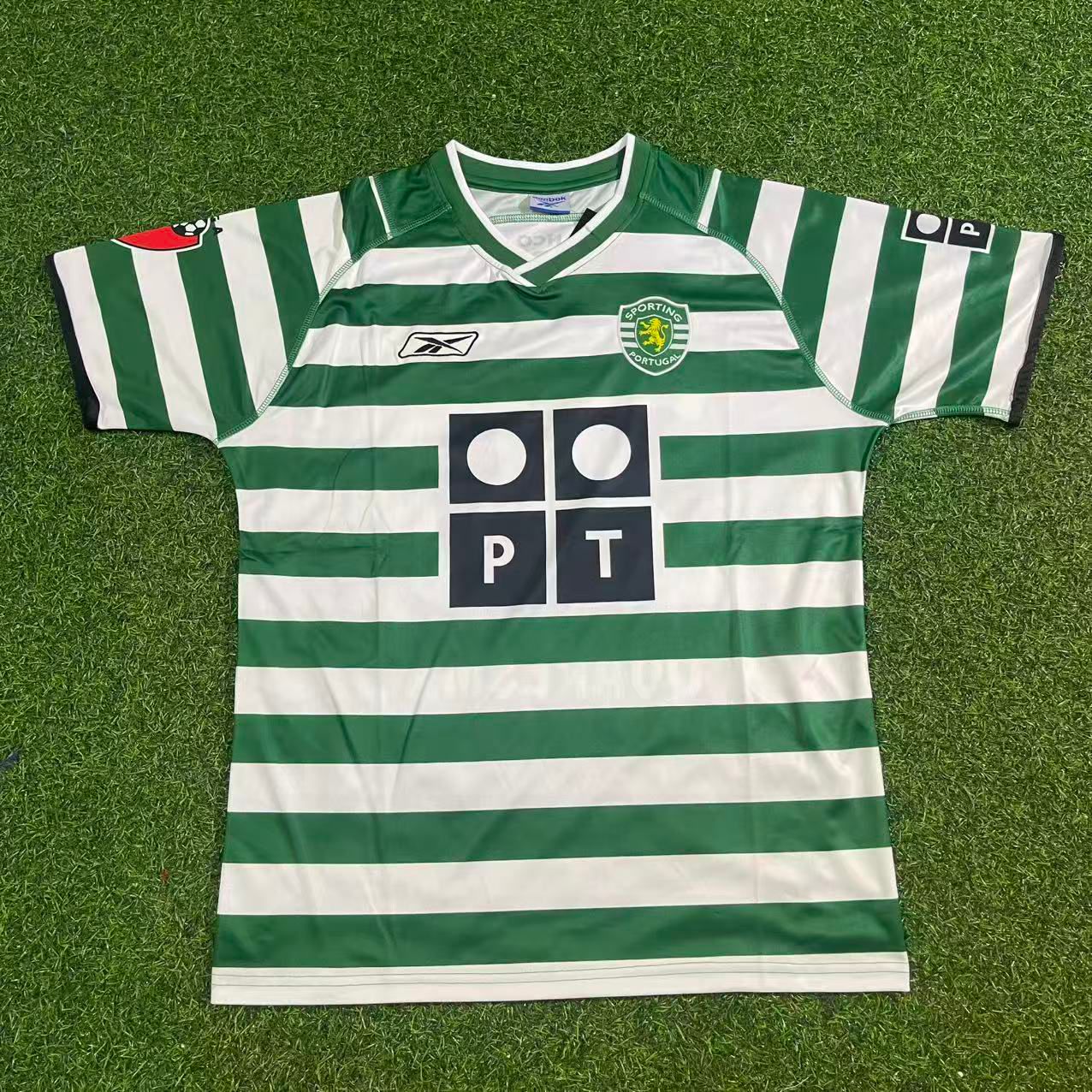 Ricardo Quaresma 20 Sporting CP Lisbon 2001 2003 Retro Football Jersey Kit