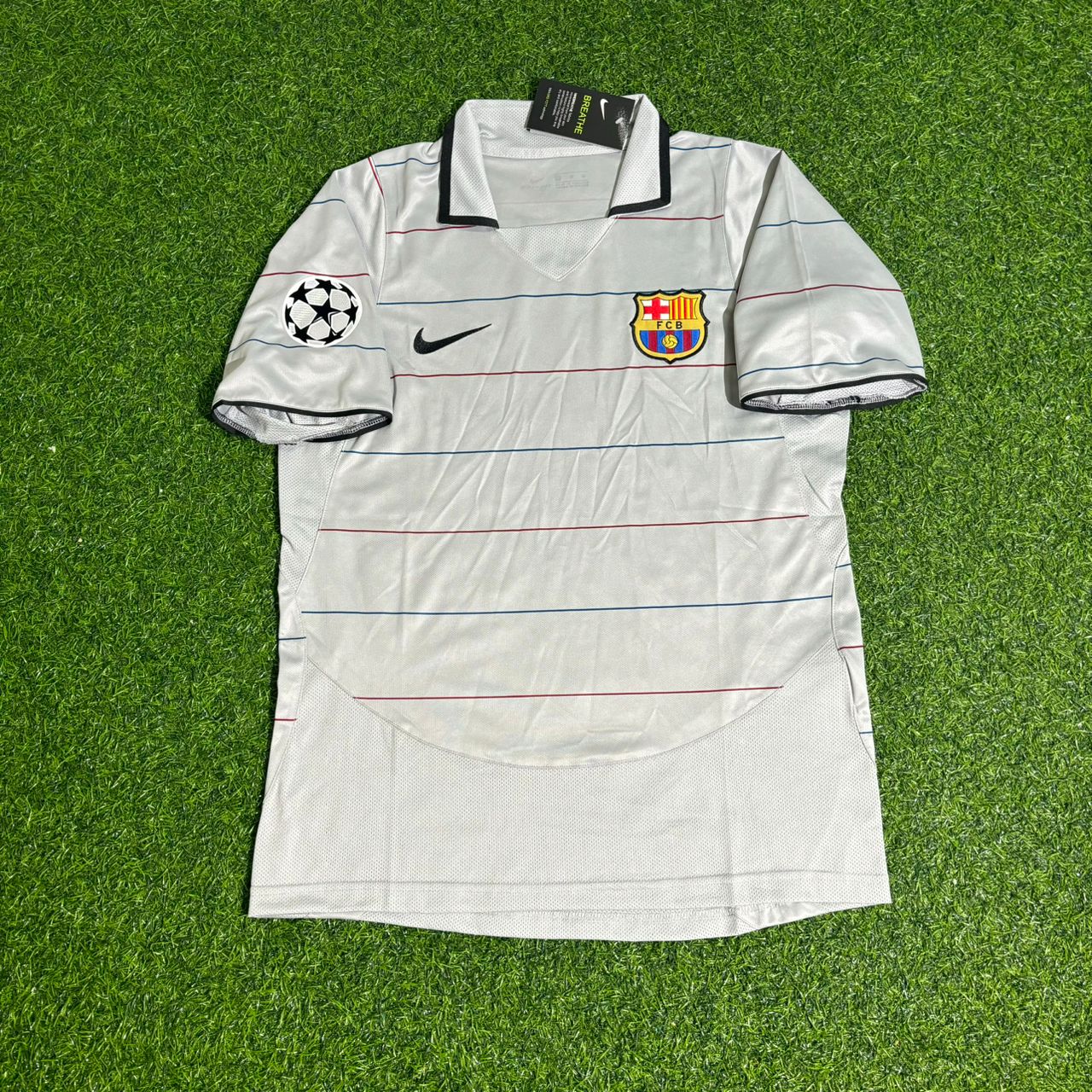 Ricardo Quaresma Barcelona 2003 2005 Away Retro Football Jersey