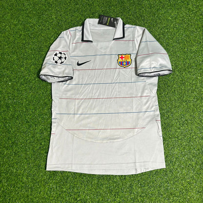 Ricardo Quaresma Barcelona 2003 2005 Away Retro Football Jersey